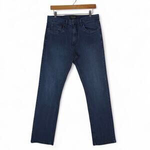 Urban Star Jeans Mens 34x32‎ (32x31) Blue Straight Leg Stretch Denim Streetwear